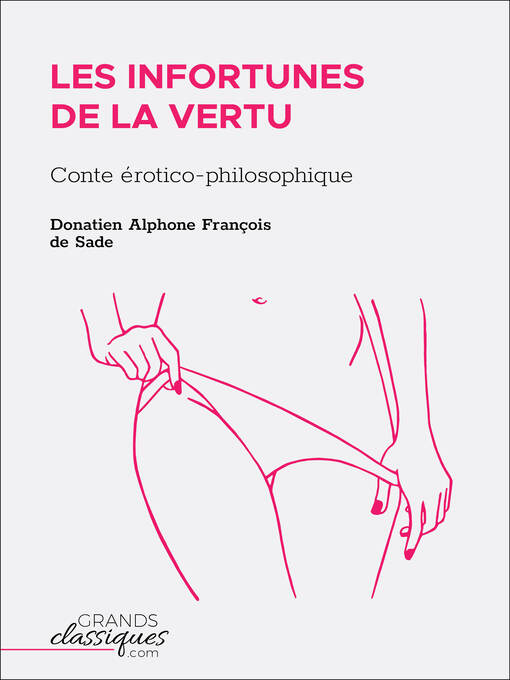 Cover of Les Infortunes de la vertu